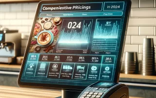 Toast POS system showcasing pricing plans and hardware for restaurants