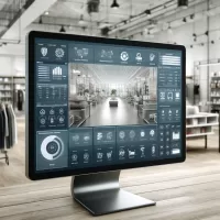 Advanced POS system in a retail store showcasing efficiency features