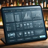 Free bar software interface showing inventory management, sales tracking, and customer loyalty programs