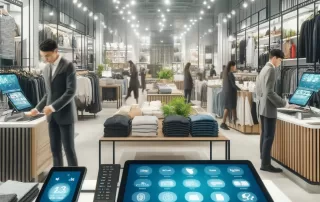 Retail technology enhancing clothing store operations