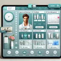 Medical Spa Software Dashboard Showing Appointment Scheduling and Client Management Features