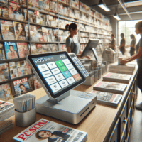 Newsstand using advanced POS software