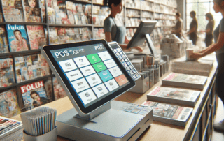 Newsstand using advanced POS software