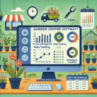 Garden center software features including inventory management and sales tracking