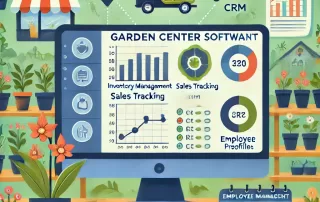 Garden center software features including inventory management and sales tracking