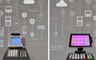 Comparison between legacy POS systems and modern POS systems