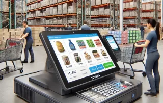 Costco POS software by Toshiba for bulk sales and member integration