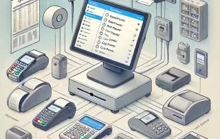 Step-by-step guide for QuickBooks POS hardware setup, including receipt printer, barcode scanner, and cash drawer configuration.