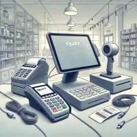 Square POS hardware setup guide for retail, restaurants, and salons.