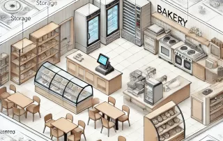 Comprehensive guide on how to start and run a successful bakery, covering planning, costs, equipment, staffing, and POS software.