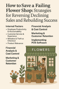 Flower shop business recovery strategies and POS software solutions